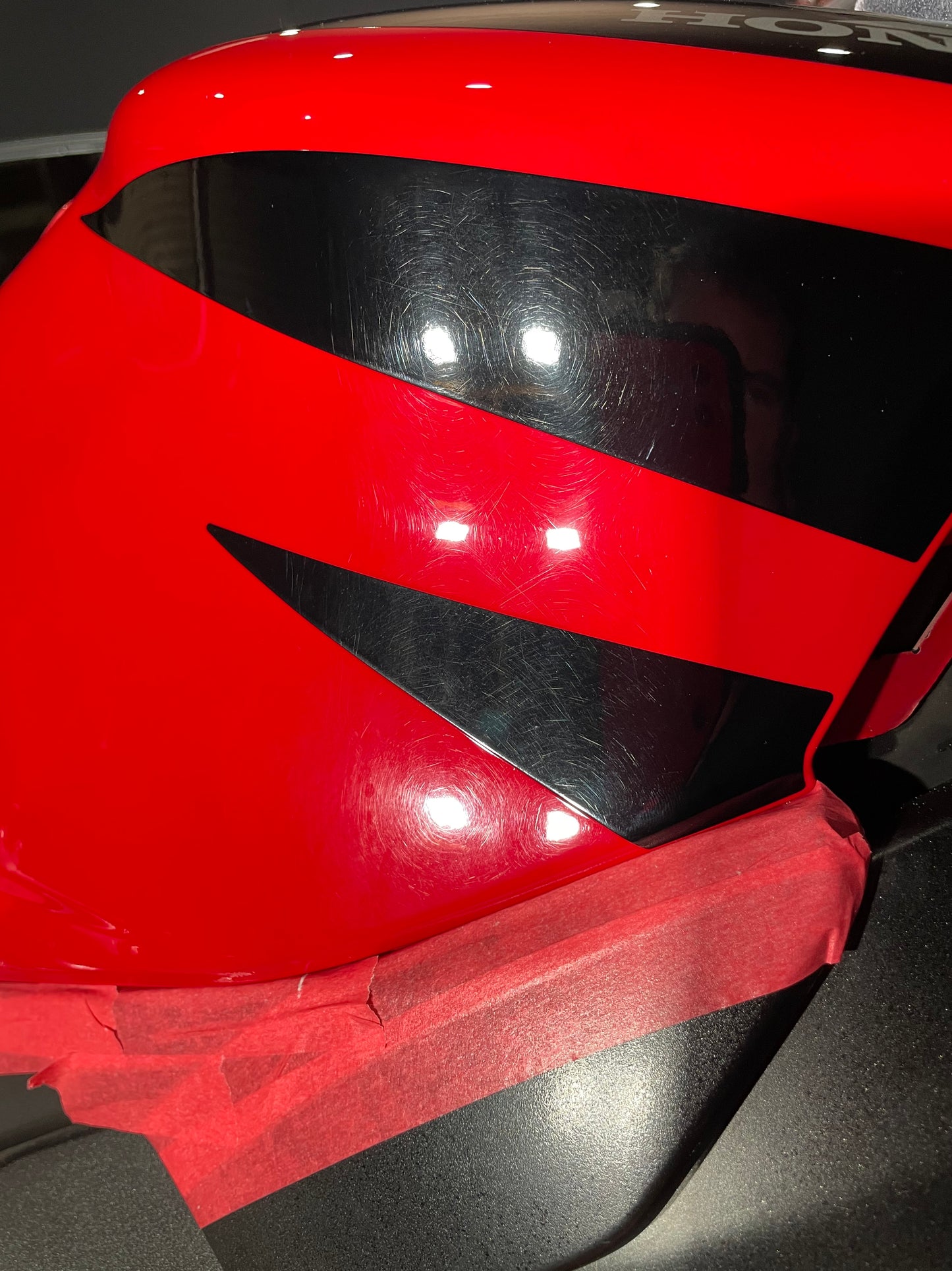 Motorcycle paint correction and Feynlab ceramic coating