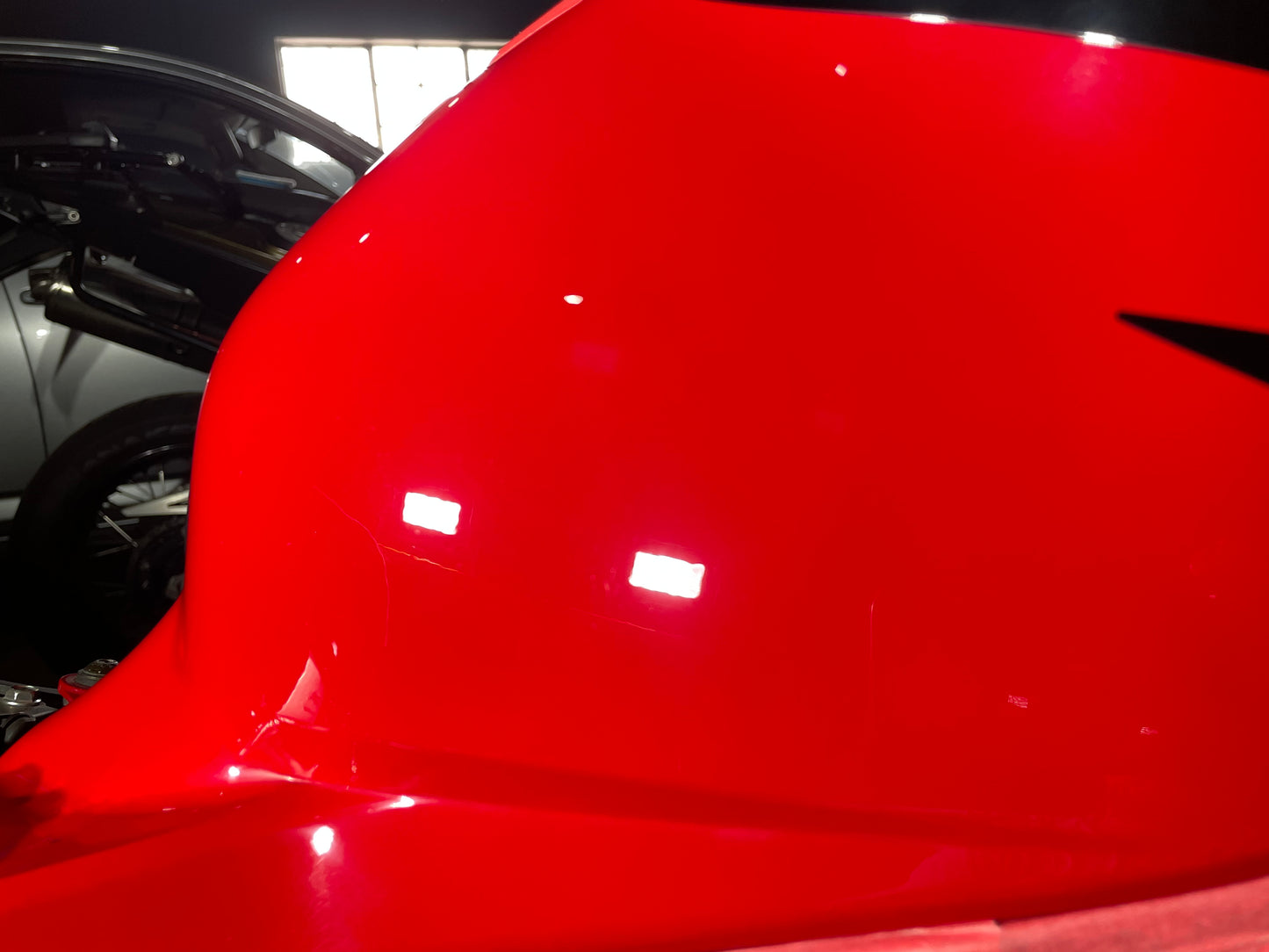 Motorcycle paint correction and Feynlab ceramic coating