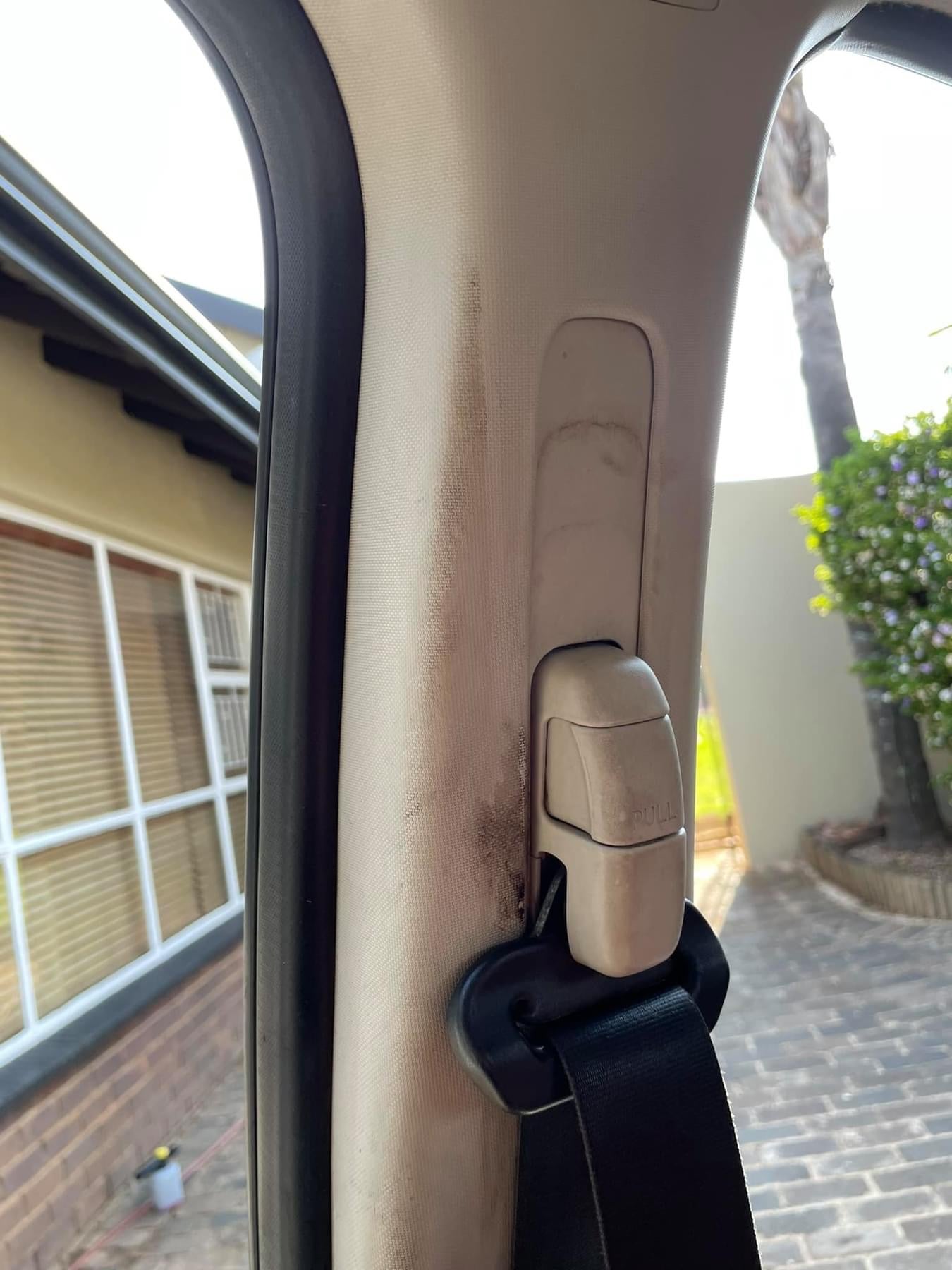 Interior valet with steam cleaning