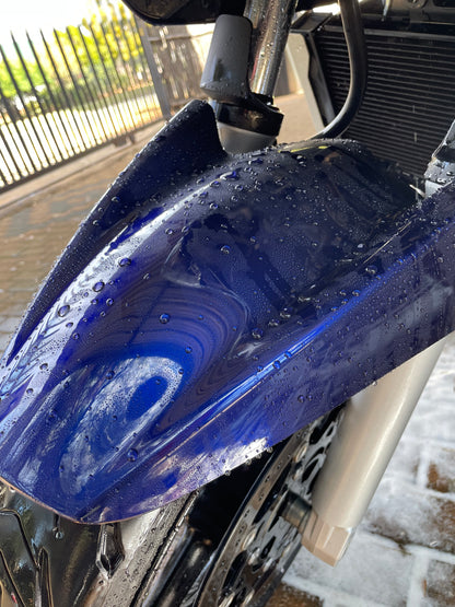 Motorcycle paint correction and Feynlab ceramic coating