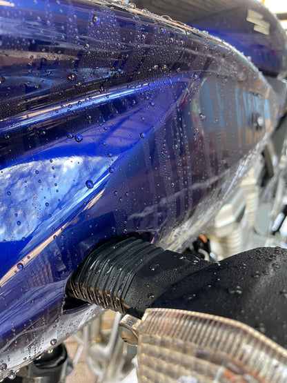 Motorcycle paint correction and Feynlab ceramic coating