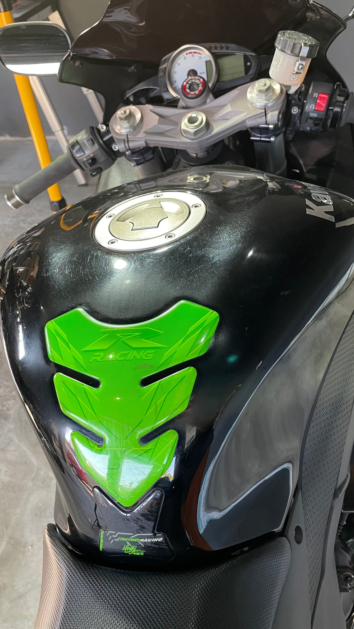 Motorcycle paint correction and Feynlab ceramic coating
