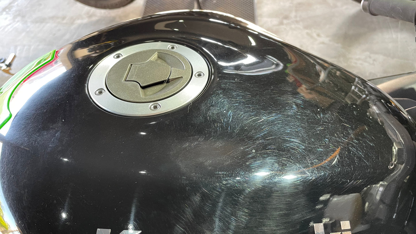 Motorcycle paint correction and Feynlab ceramic coating